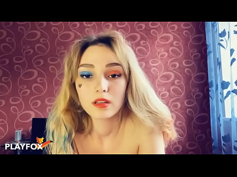 ❤️ Magic foju otito gilaasi fun mi ibalopo pẹlu Harley Quinn ❤ Ohun onihoho ti ile ❌❤